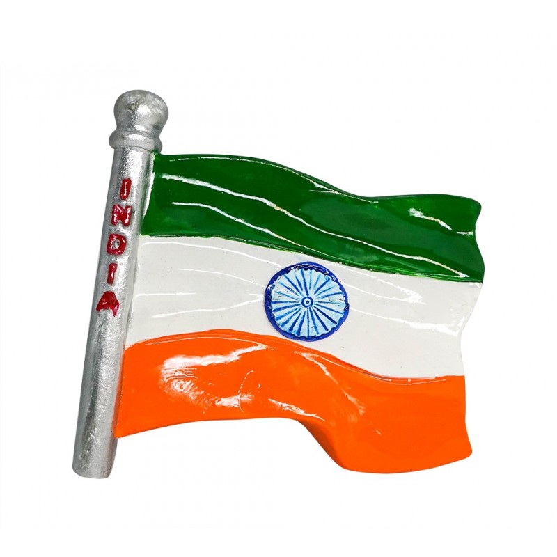 Flag of India - 3D Resin Fridge Magnet