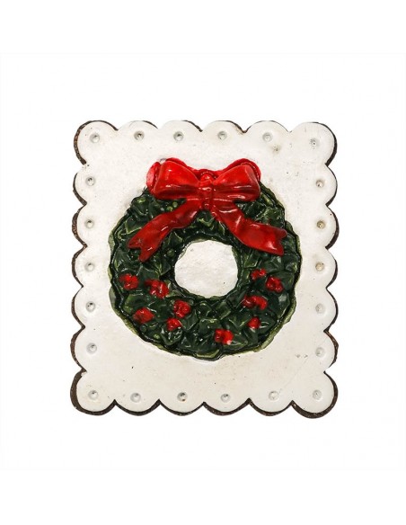 Christmas Wreath - 3D Resin Fridge Magnet